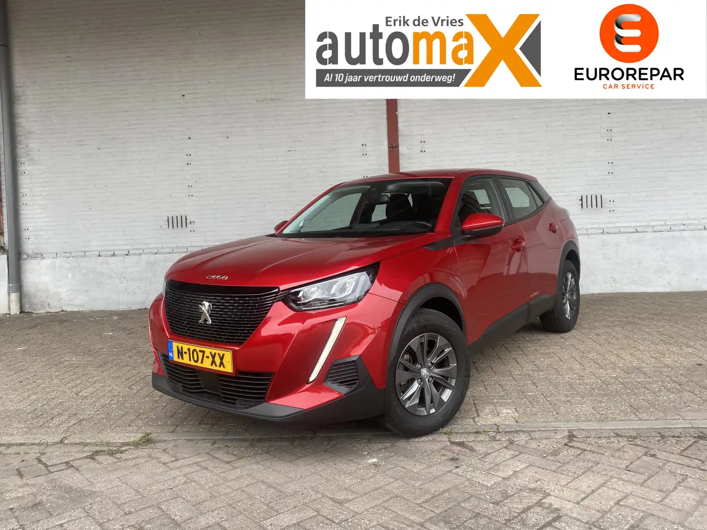 Peugeot 2008 1.2 PureTech Active Pack |1e eigenaar!|Dealer OH!| Rot - 1