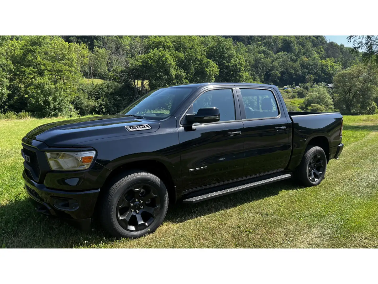 Dodge RAM 1500 5.7 V8 BiGHORN Black Edition + LPG Zwart - 2
