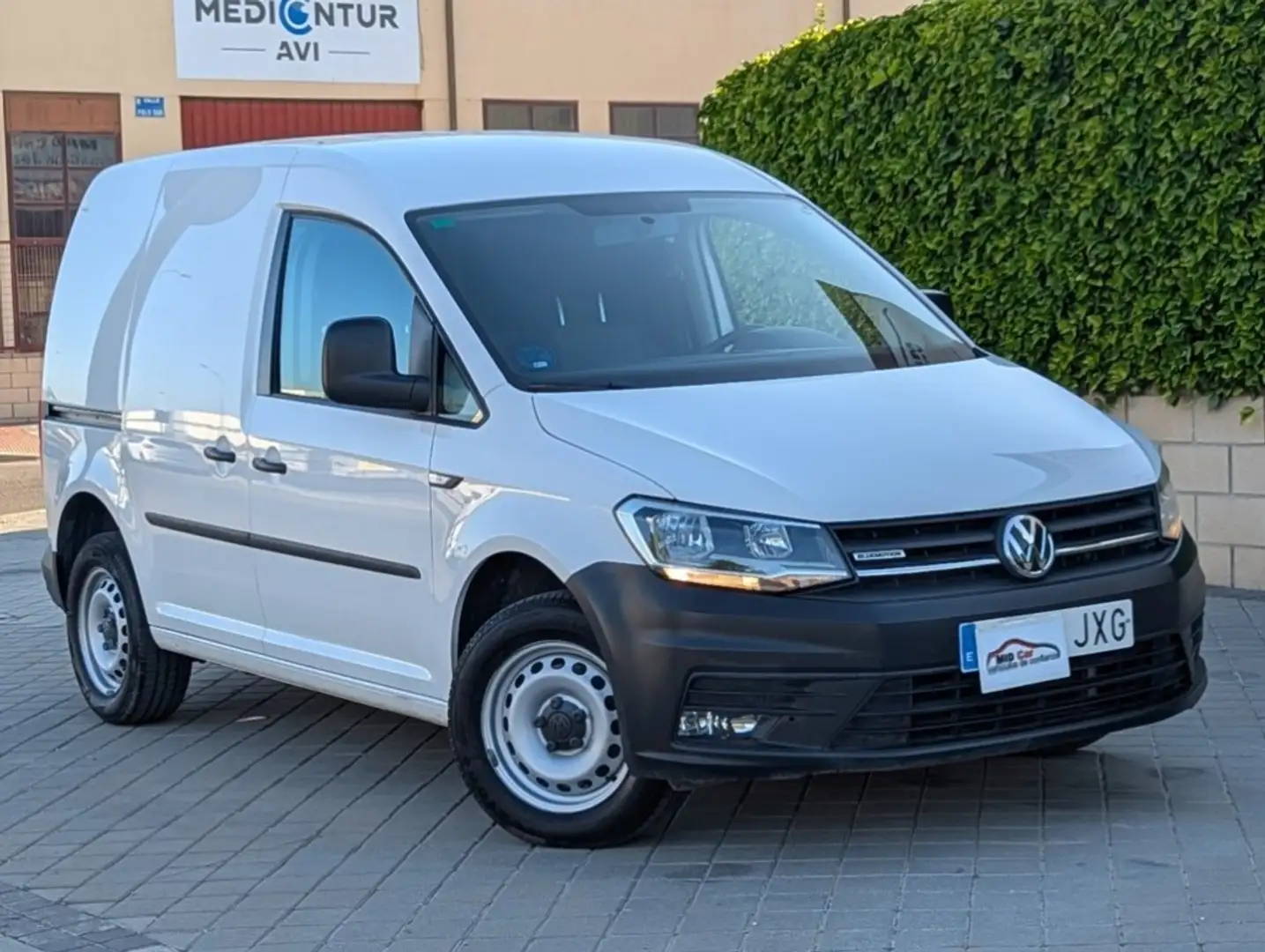 Volkswagen Caddy Furgón 1.4TGI GNC Wit - 1