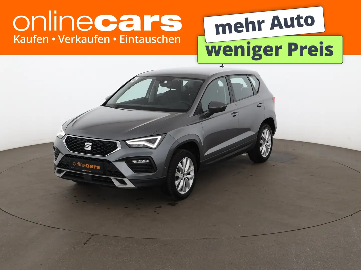 SEAT Ateca 2.0 TDI Style Aut LED NAVI R-CAM SITZHZG Grau - 1
