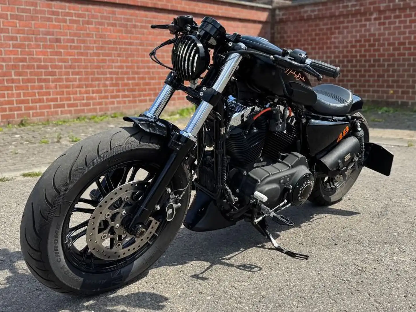 Harley-Davidson XL 1200 Forty Eight Zwart - 2