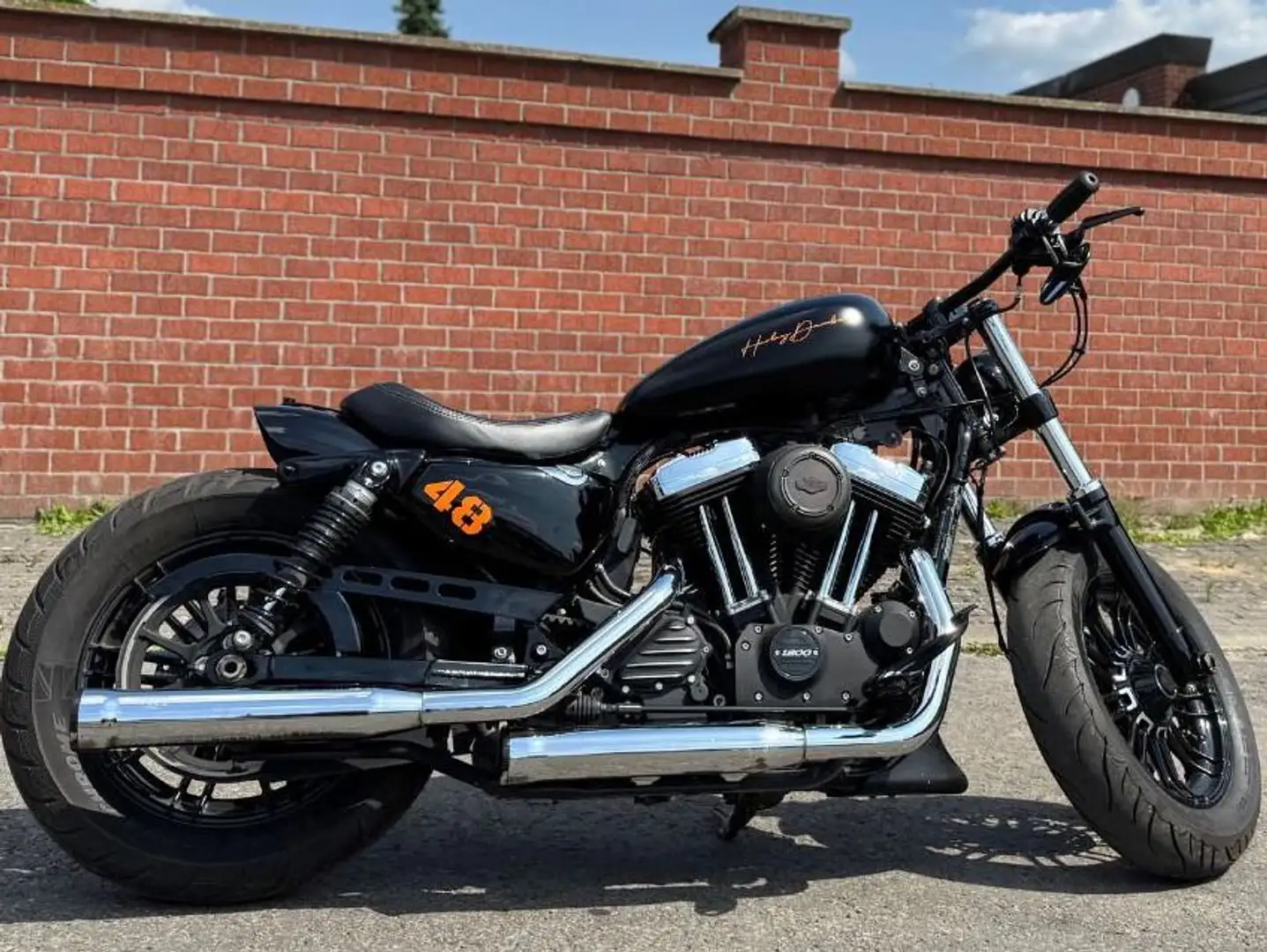 Harley-Davidson XL 1200 Forty Eight Zwart - 1