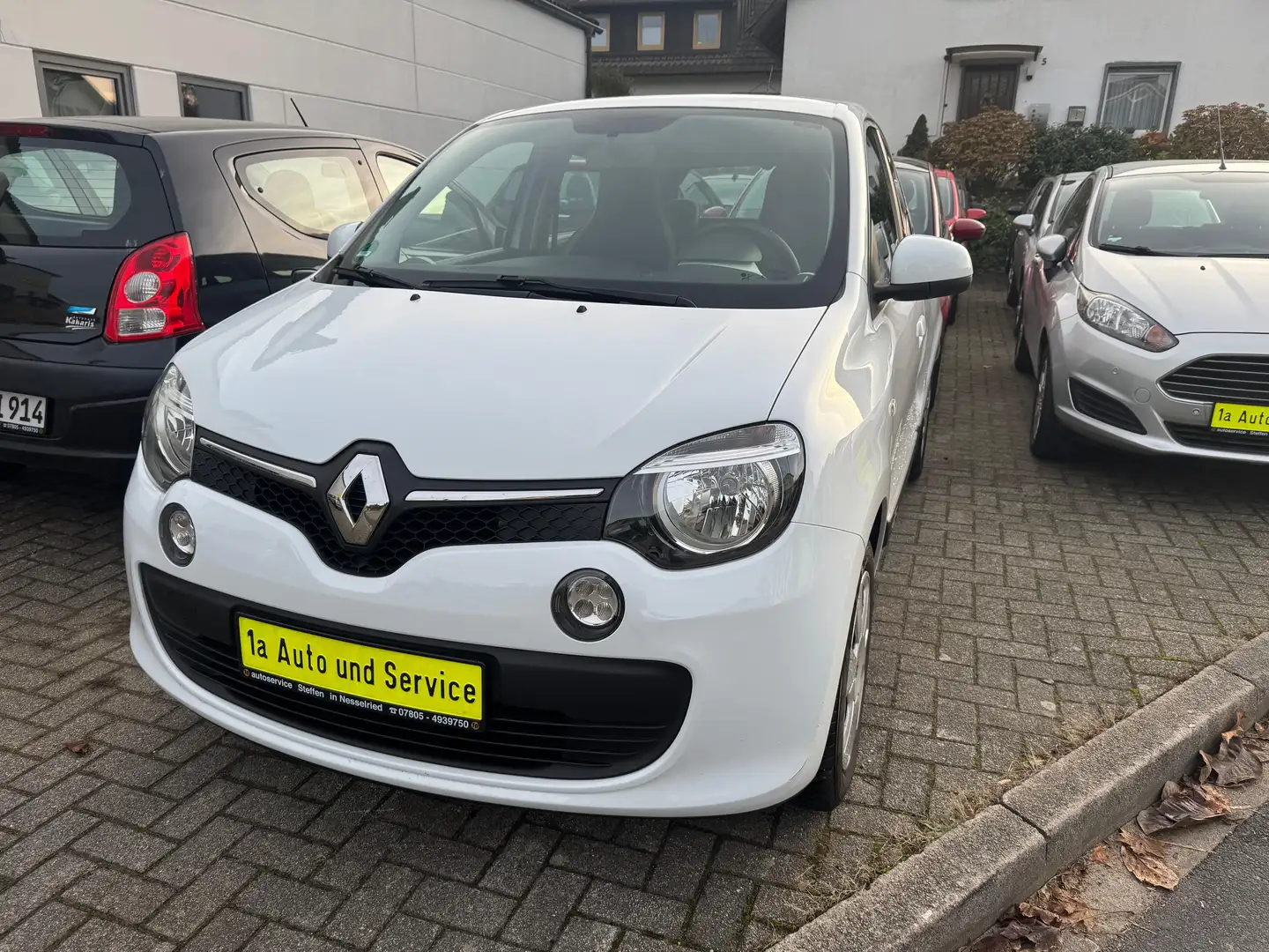 Renault Twingo Experience Klima, El Fenster, Scheckheft 2te Hand Weiß - 1