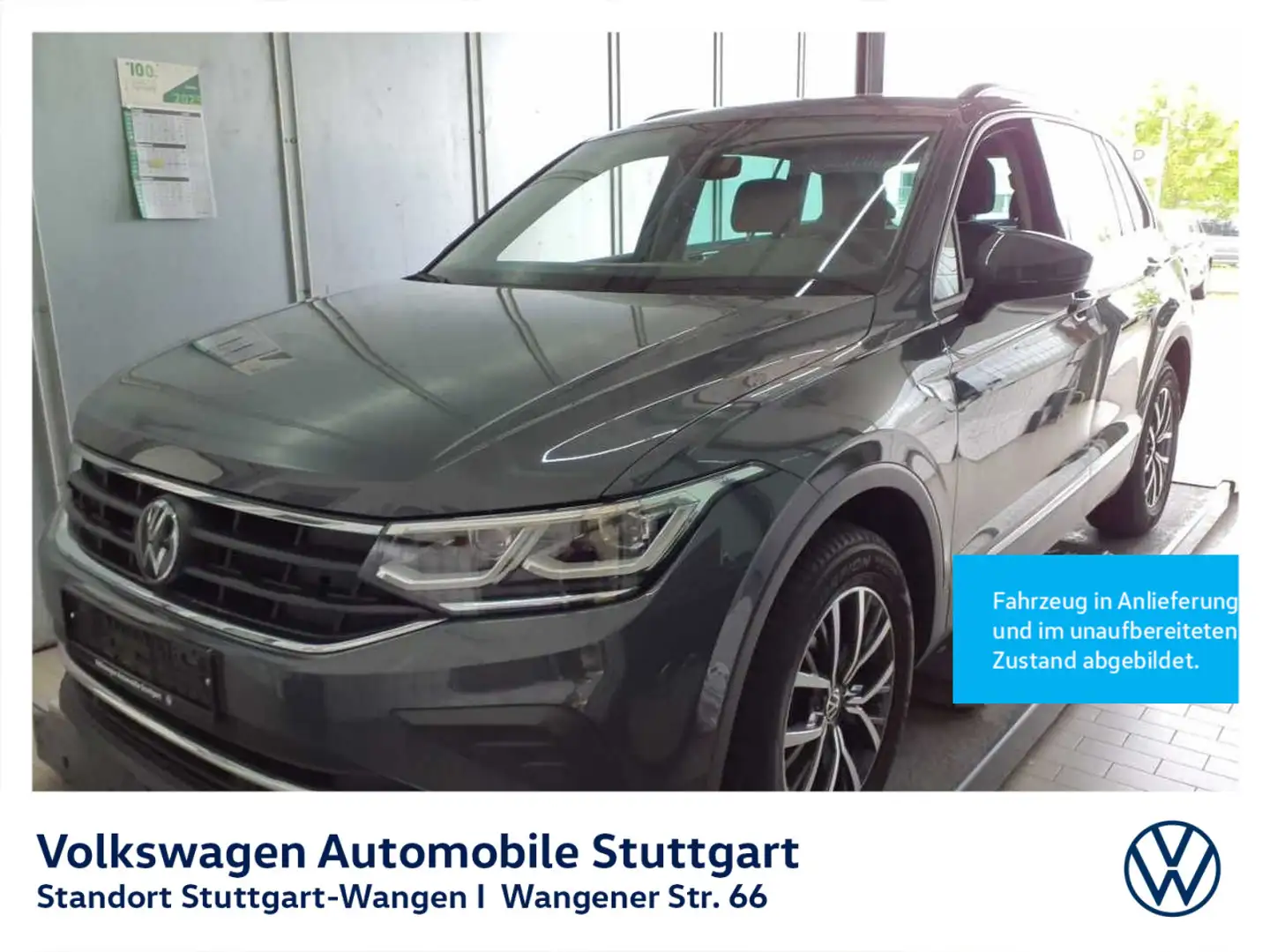 Volkswagen Tiguan Life 2.0 TDI DSG Navi LED ACC SHZ PDC Grau - 1