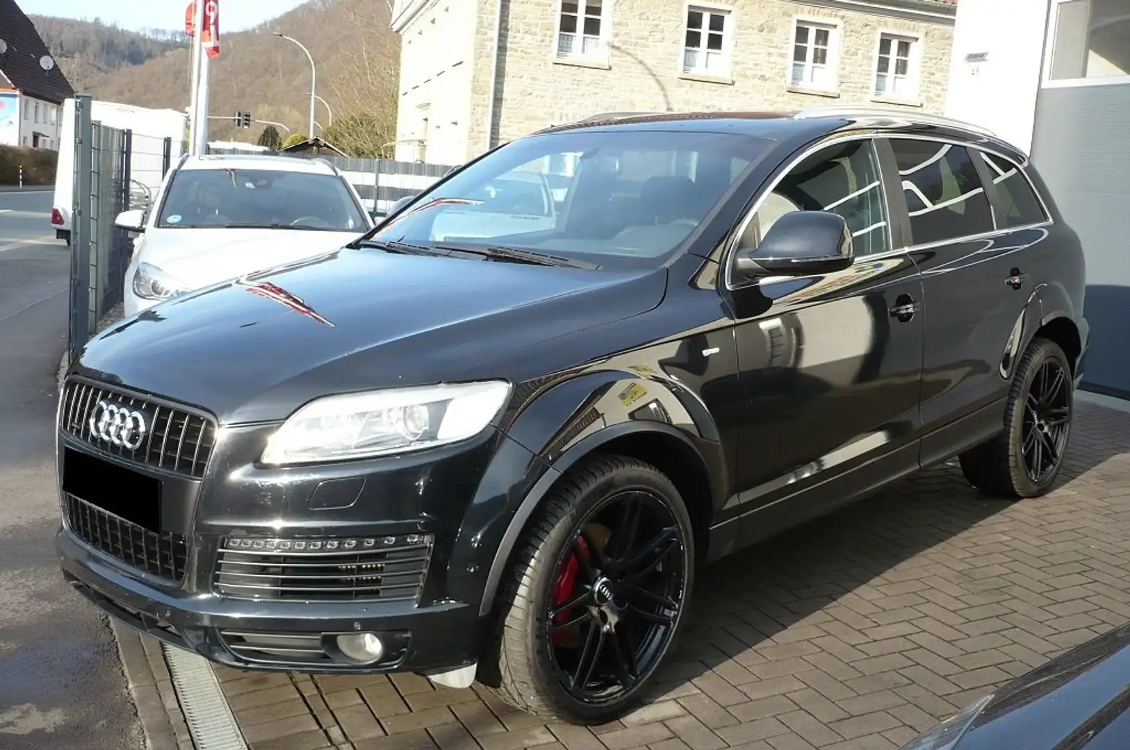 Audi Q7 4.2 TDI DPF S-line quattro 7 Sitzer tiptronic Navi Nero - 2