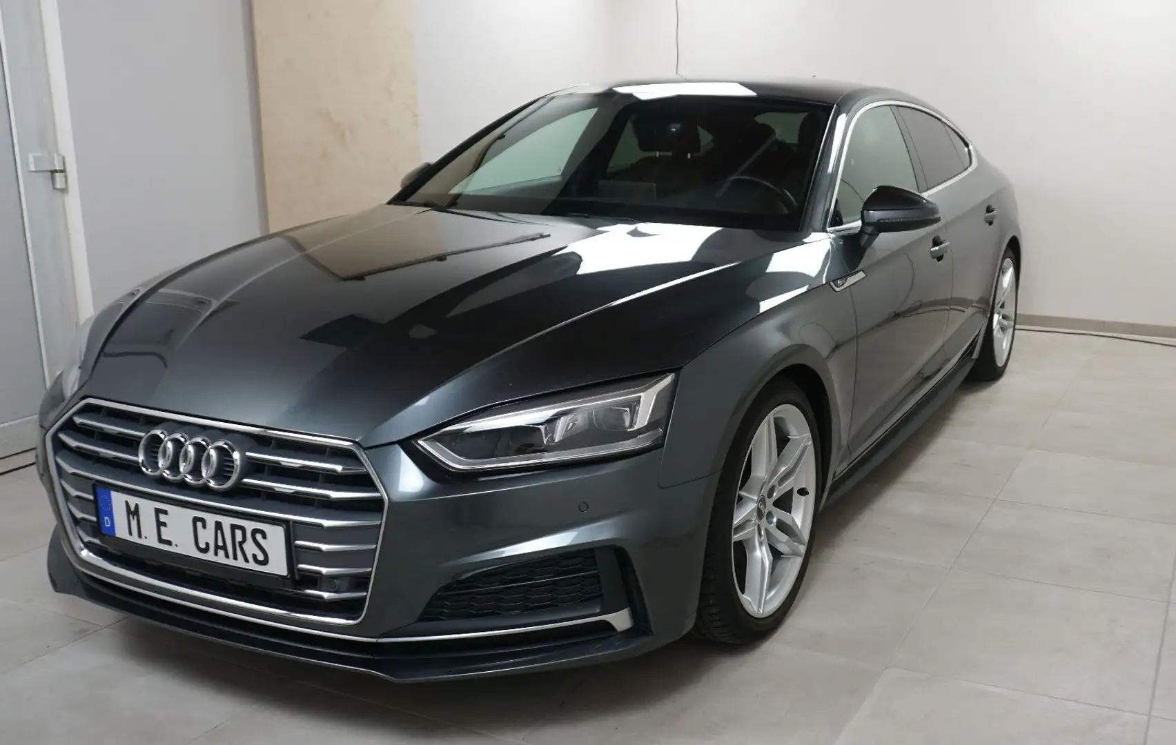 Audi A5 Sportback 40 TFSI 2xS line Scheckheft LED Gris - 1