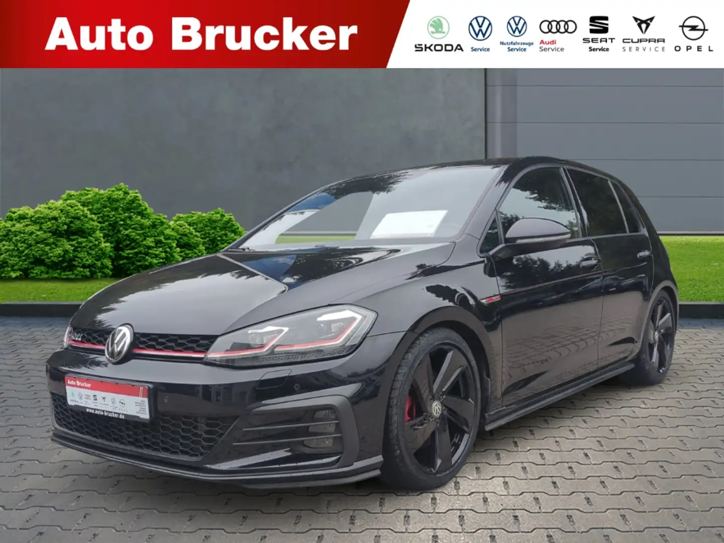 Volkswagen Golf GTI  2.0 TSI Navi+LED+Climatronic Zwart - 1