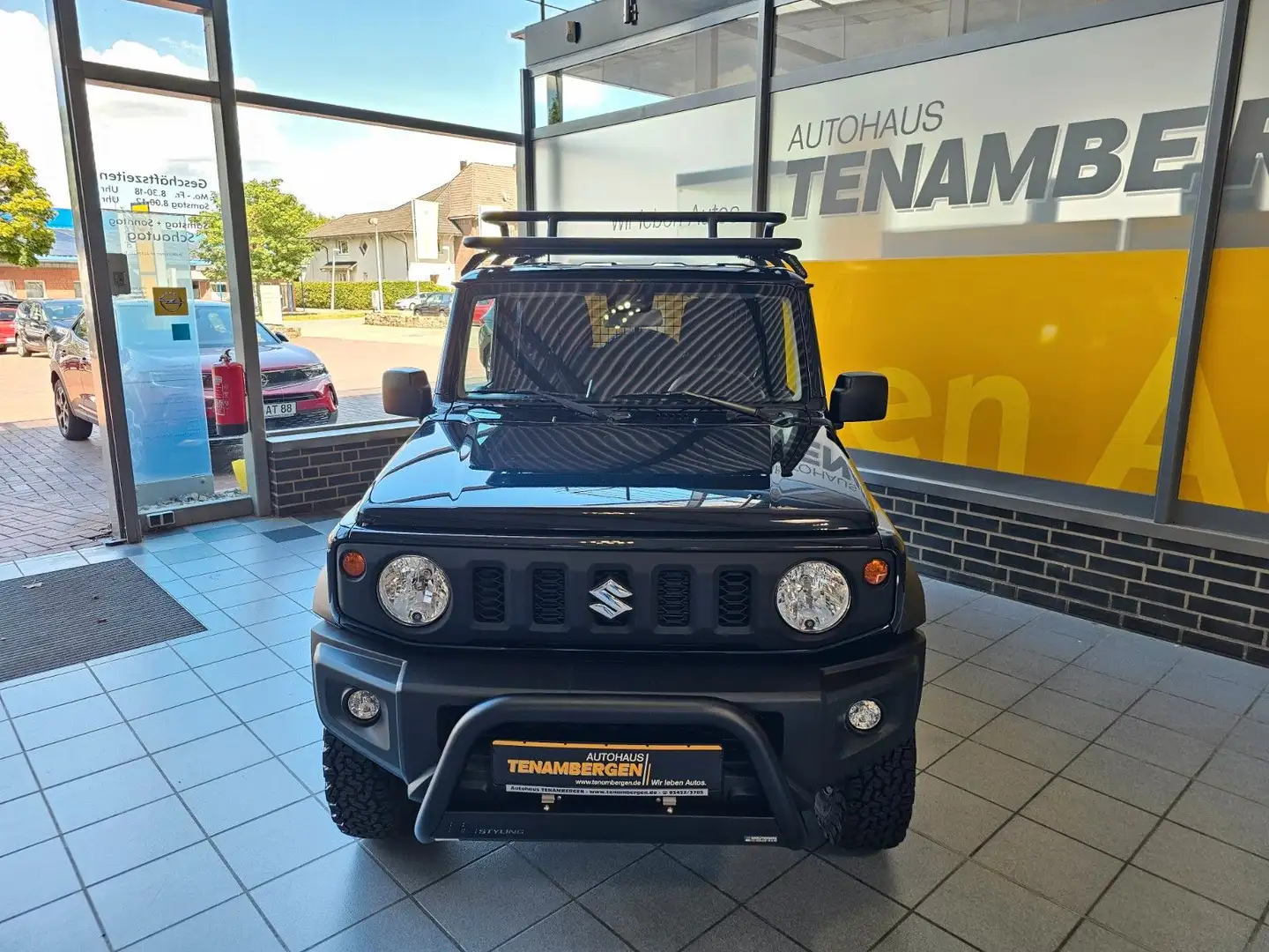 Suzuki Jimny Comfort AllGrip Leiter Dachträger Federn Schwarz - 2