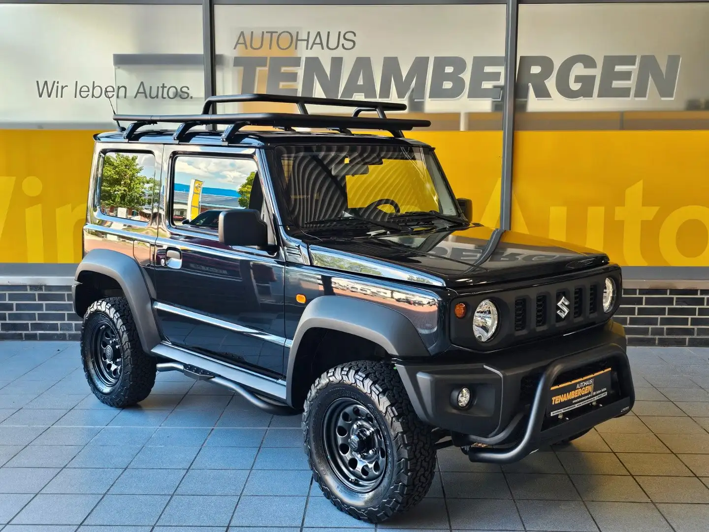 Suzuki Jimny Comfort AllGrip Leiter Dachträger Federn Schwarz - 1
