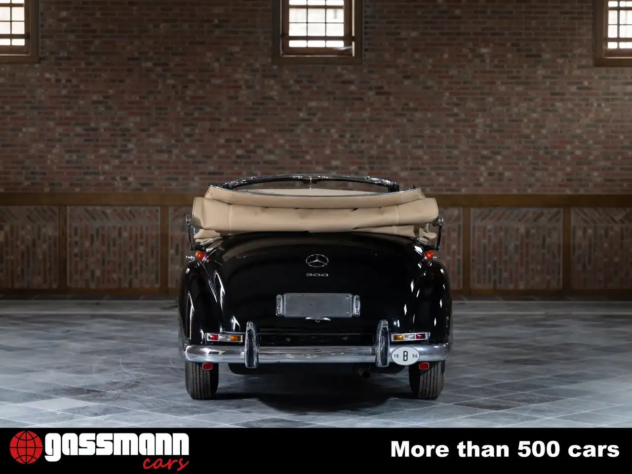 Mercedes-Benz 300 C Adenauer D Cabriolet W186 - 1 von nur 51, foto 6