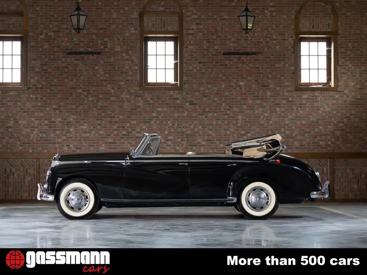 Mercedes-Benz 300 C Adenauer D Cabriolet W186 - 1 von nur 51, foto 4