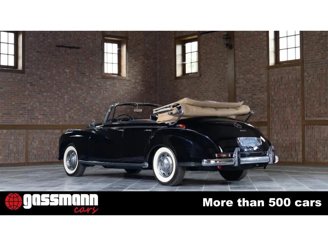 Mercedes-Benz 300 C Adenauer D Cabriolet W186 - 1 von nur 51, foto 5