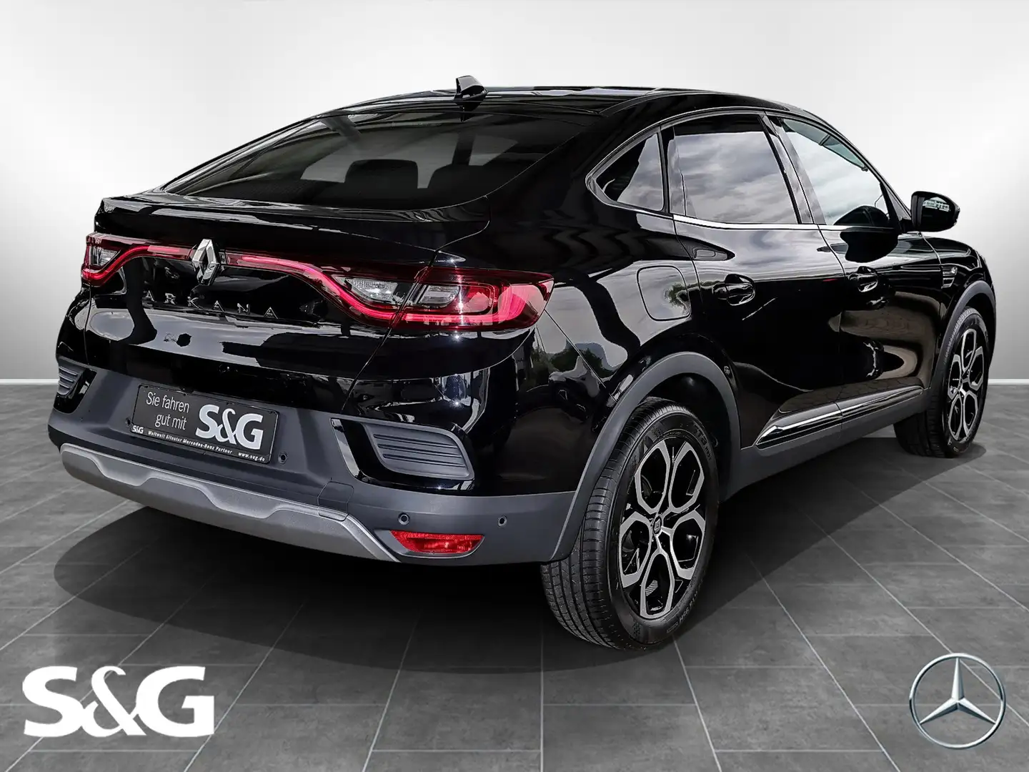 Renault Arkana INTENS TCe 140 EDC DISTRONIC+TOTWINKEL Nero - 2