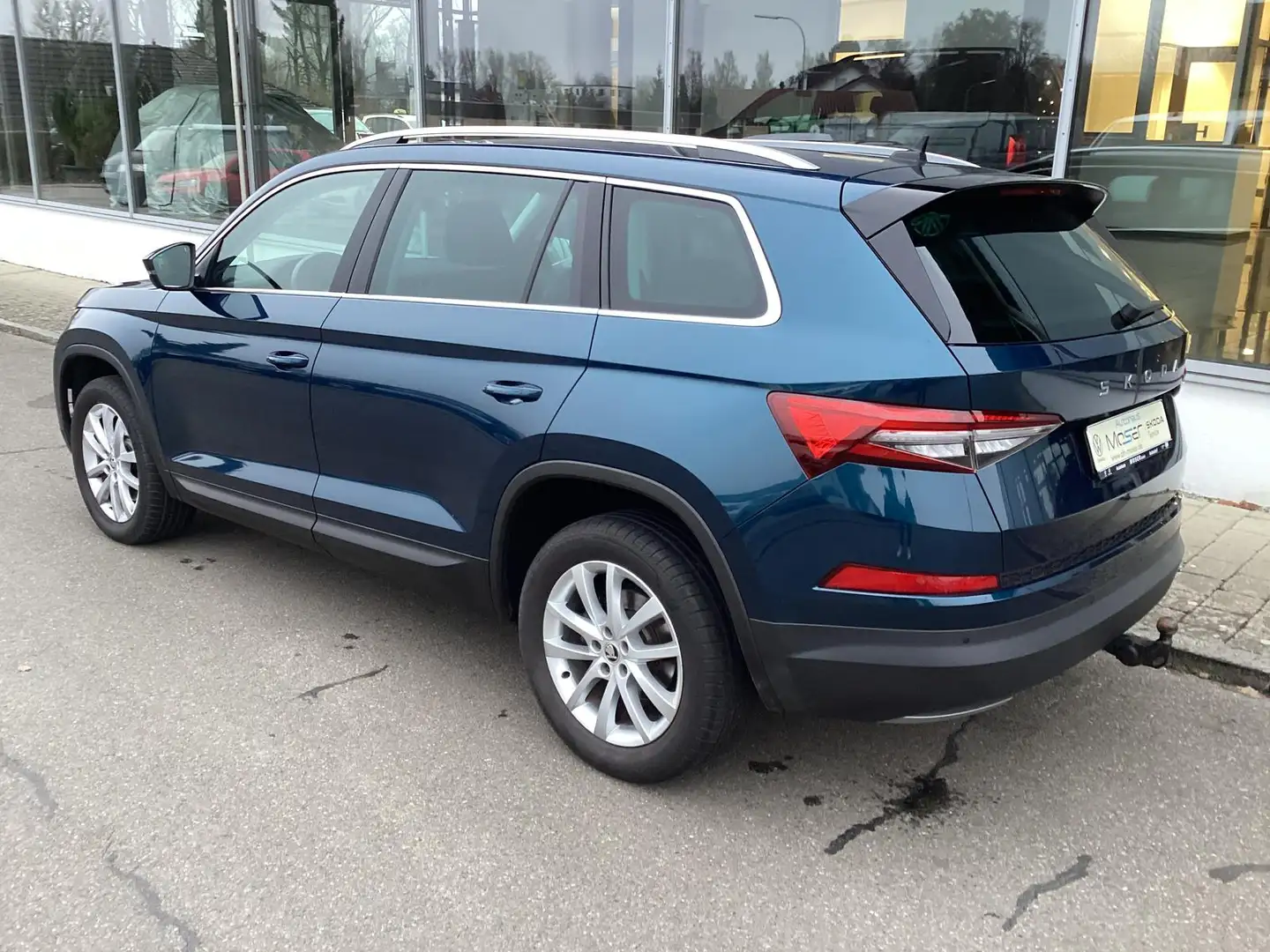 Skoda Kodiaq 2.0 TDI DSG 4x4 Style/RFK/ACC/Matrix/AHK Blau - 2