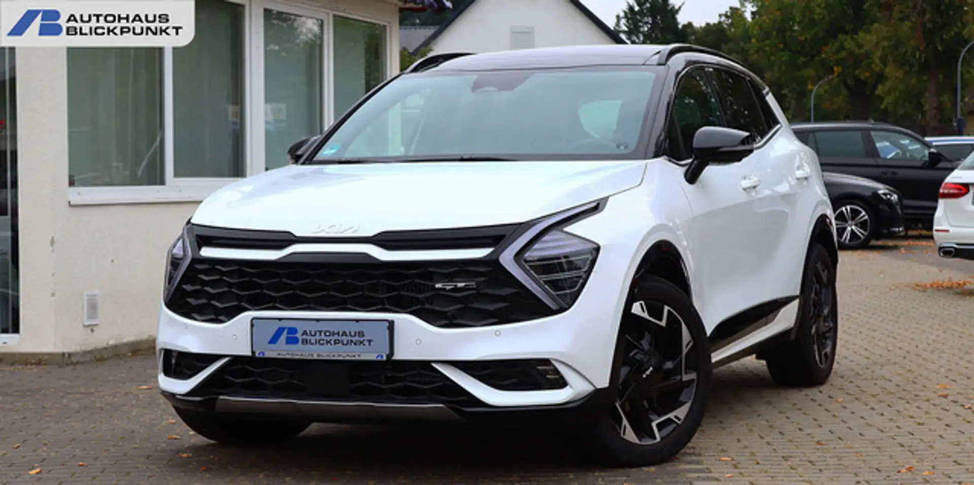 Kia Sportage 1.6 T-GDI GT LINE ACC+PANO+KAM360+H&K Weiß - 1