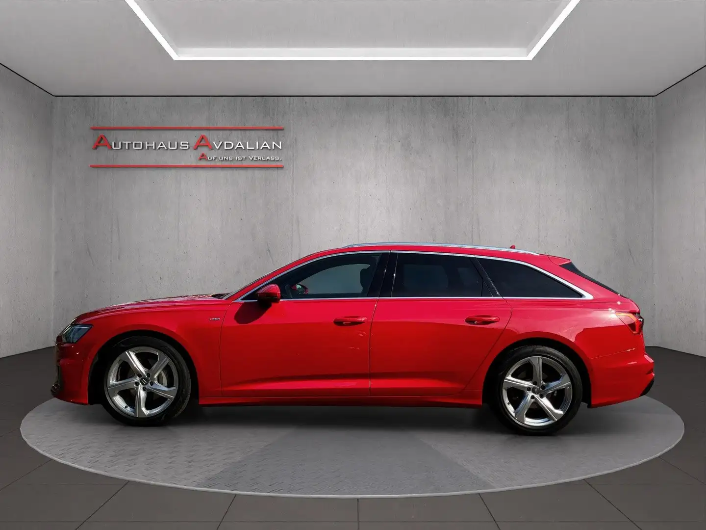 Audi A6 Avant 40 TDI qu. S line 360°|VIRTUAL+|CarPlay Rouge - 2