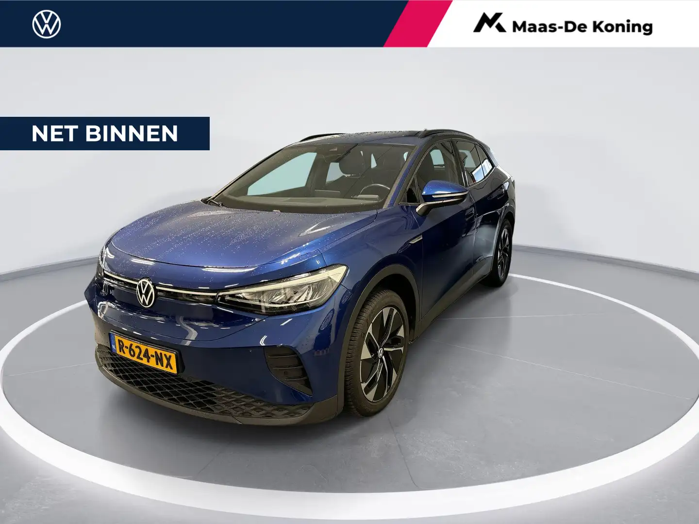 Volkswagen ID.4 Pro 204pk 77 kWh · Apple/Android Car Play · Warmte Blauw - 1
