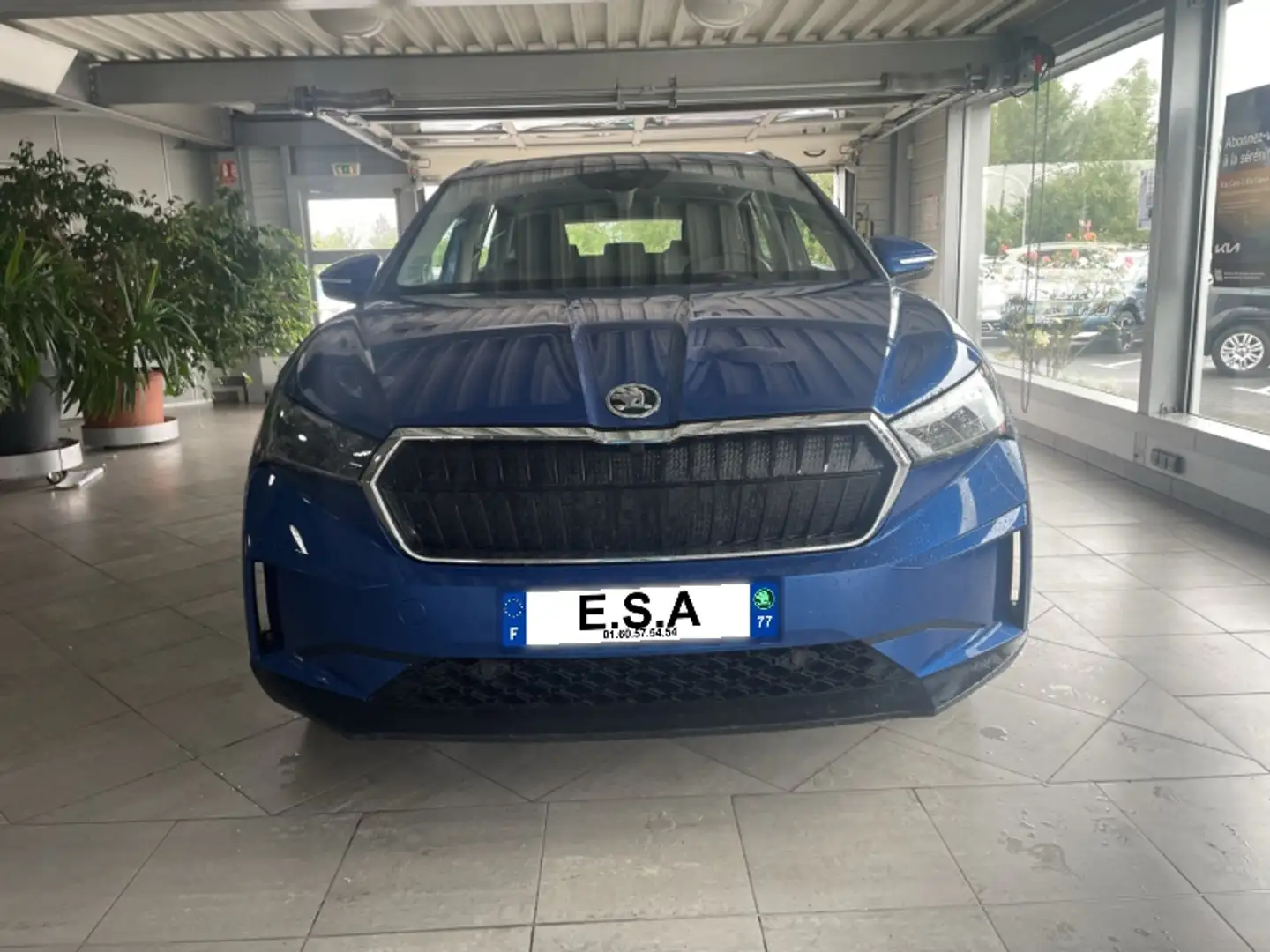 Skoda Enyaq iV 204ch Version  80 Bleu - 1
