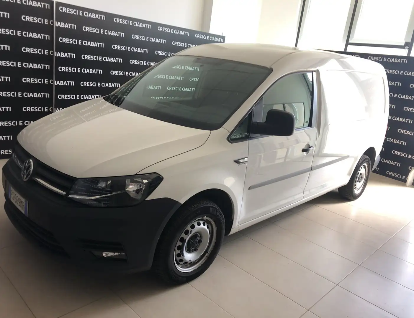 Volkswagen Caddy 2.0 TDI 102 CV Furgone Business Maxi Bianco - 1