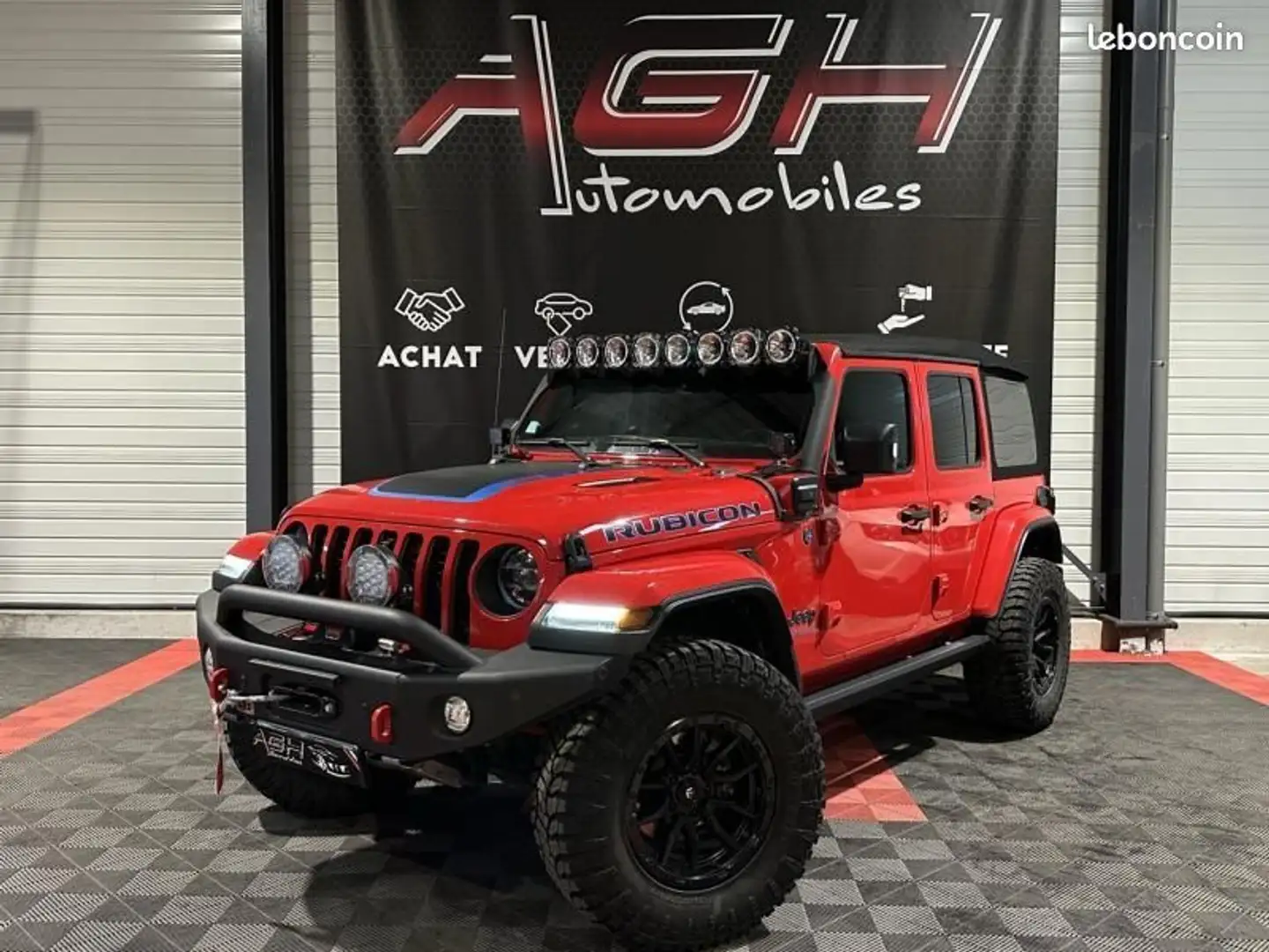 Jeep Wrangler Unlimited 2.0 T 380ch 4xe Rubicon Rock-Trac MY23 Rot - 1