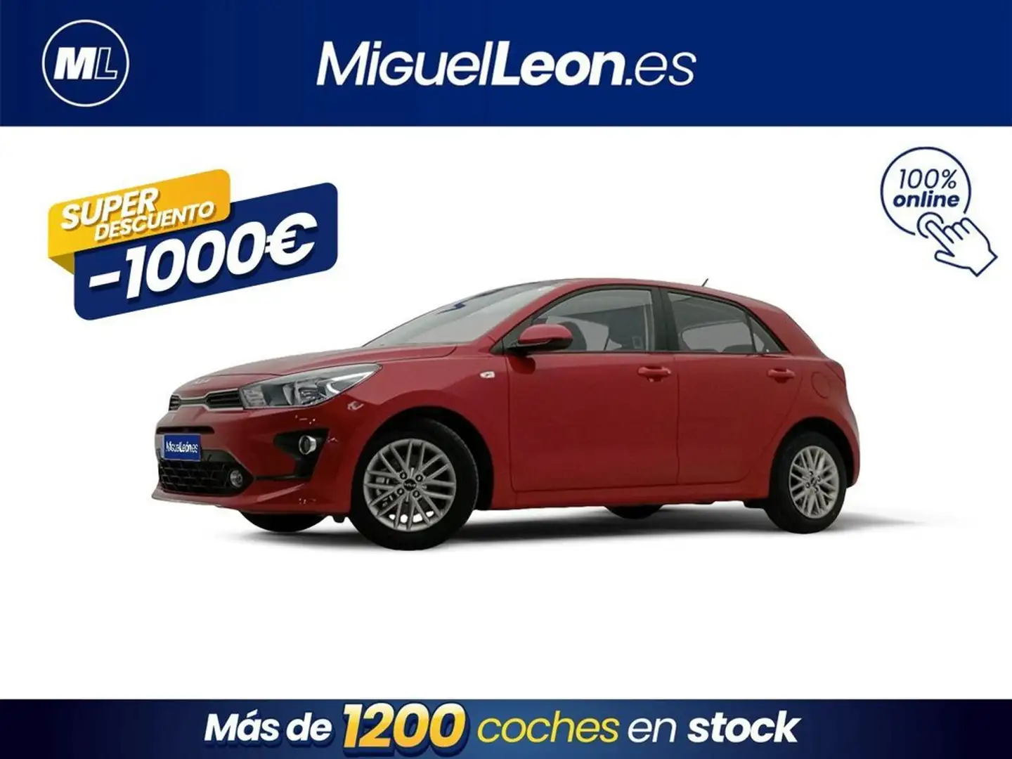 Kia Rio 1.2 DPi Concept 84 Rojo - 1