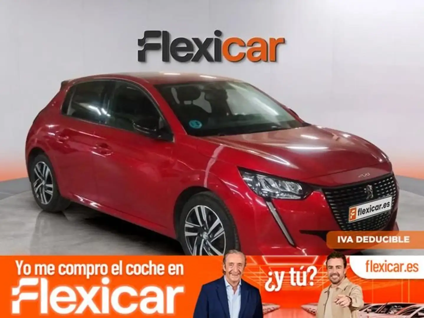Peugeot 208 1.2 Puretech S&S Active Pack EAT8 100 Rojo - 1