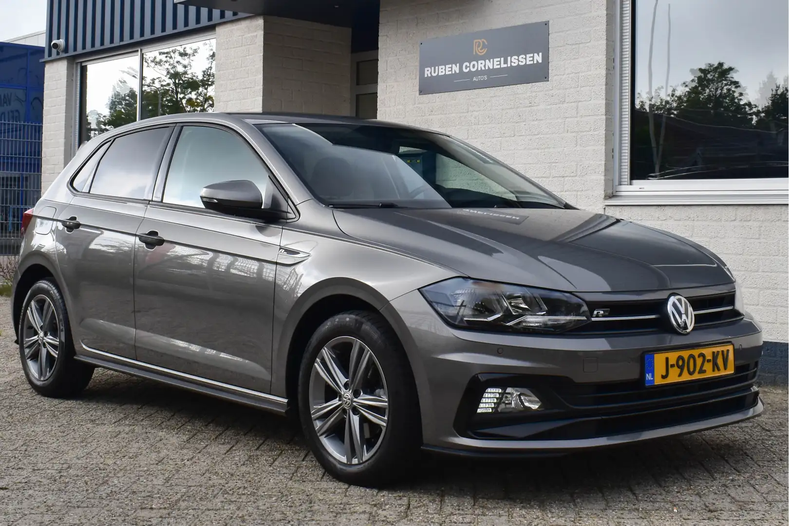 Volkswagen Polo 1.0 TSI Aut. | R-Line | 115PK | Virtual | Carplay Gris - 1