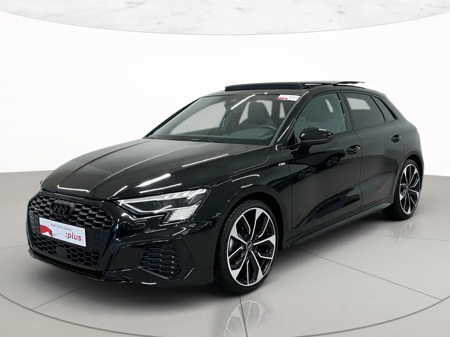 Audi A3 sportback 40 2.0 tdi s line edition quattro s-tron Noir - 1