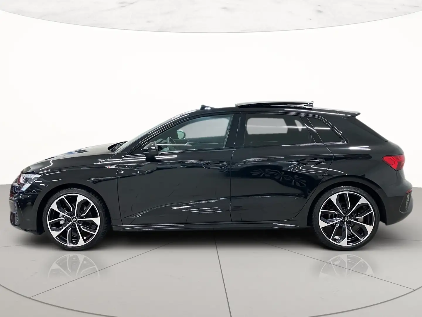 Audi A3 sportback 40 2.0 tdi s line edition quattro s-tron Noir - 2