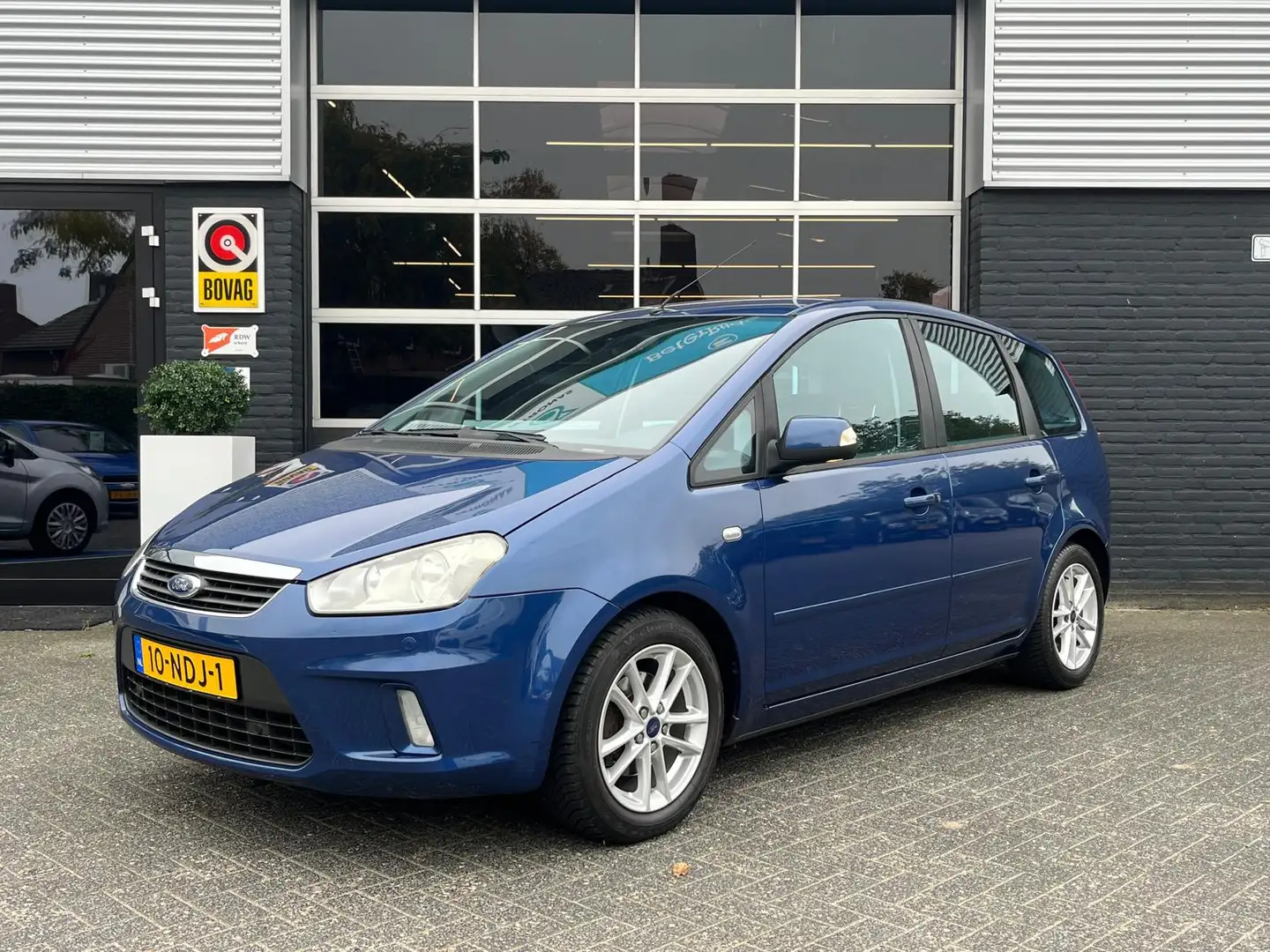 Ford C-Max 1.8-16V Limited, Airco, Bluetooth, Cruise, Navi, T Blauw - 1