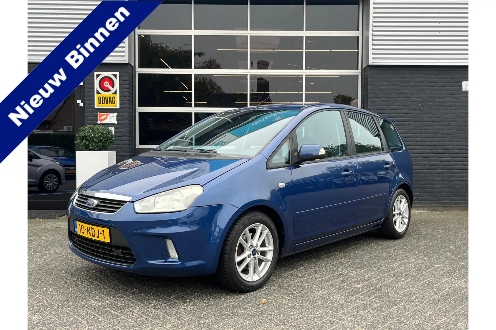 Ford C-Max 1.8-16V Limited, Airco, Bluetooth, Cruise, Navi, T Blauw - 1