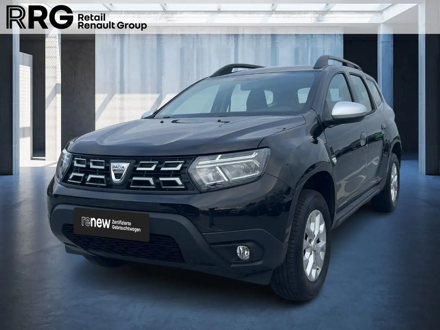 Dacia Duster Comfort TCe 100 ECO-G 2WD SHZ PDC KLIMA BT Zwart - 1