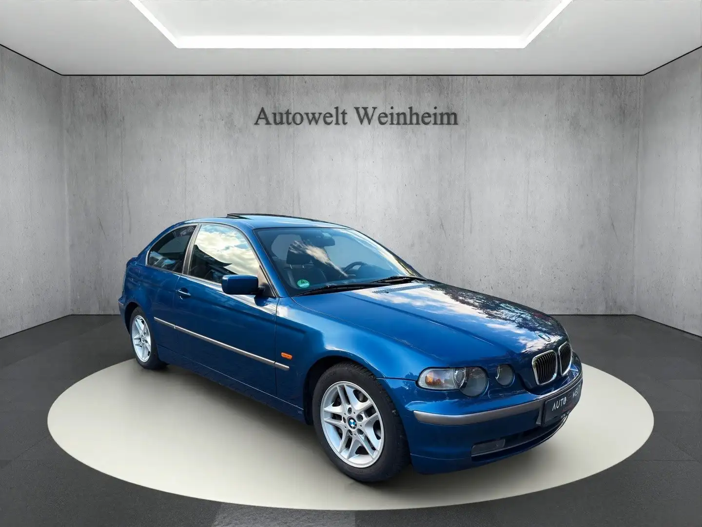BMW 325 COMPACT°325-TI°AHK°PDC°XENON°LEDER°SCHBIEDACH° Blauw - 1