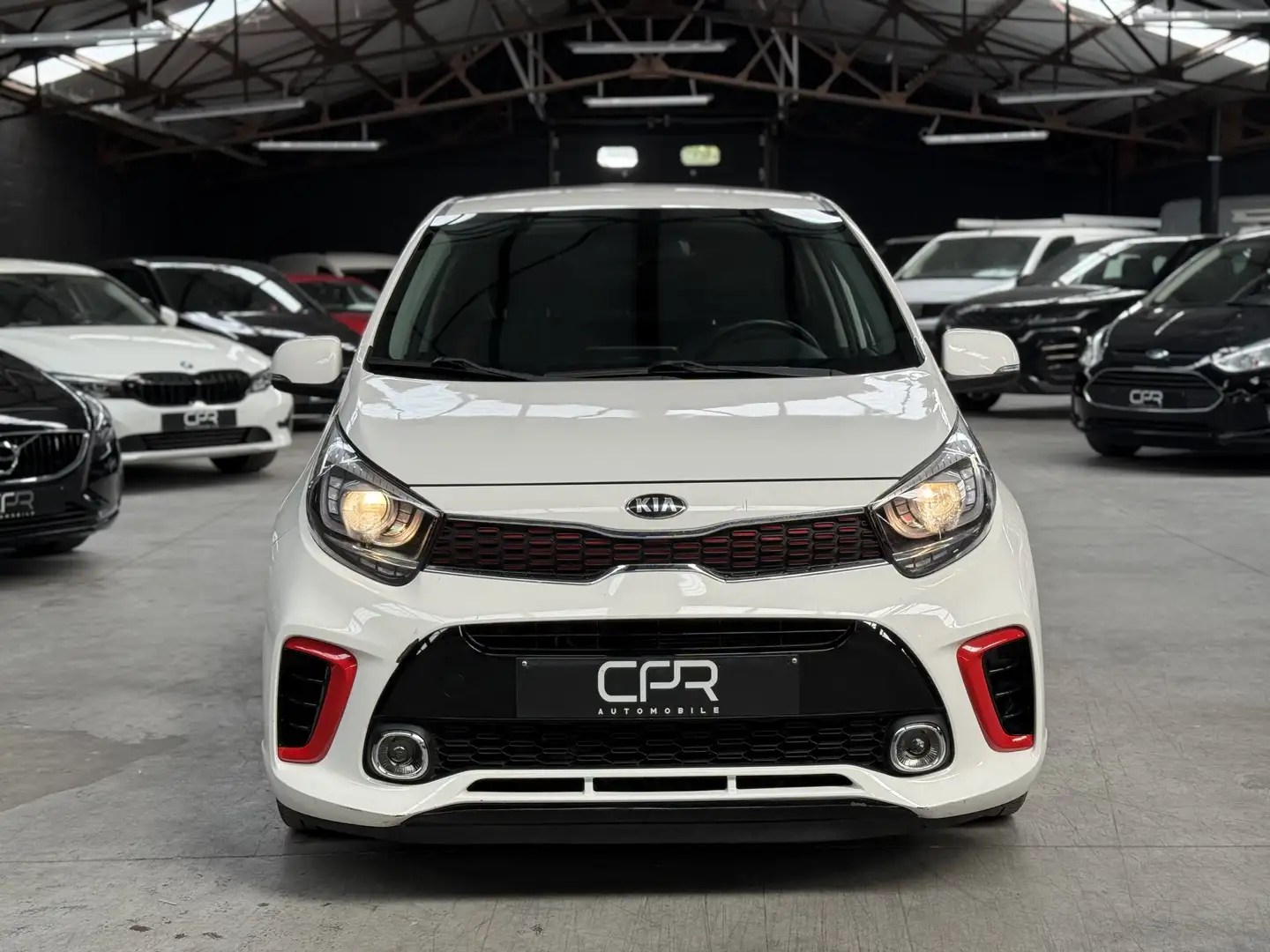 Kia Picanto 1.2i GT Line * CAMERA * GPS * CUIR * CLIM * BT Blanc - 2
