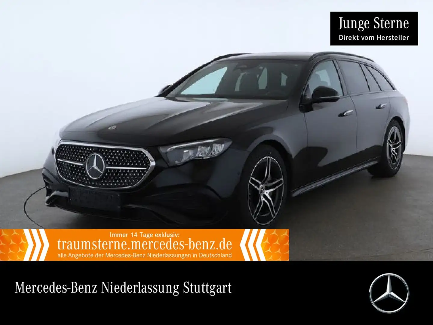 Mercedes-Benz E 220 d T AMG Distr. LED AHK Night Kamera PTS 9G Schwarz - 1