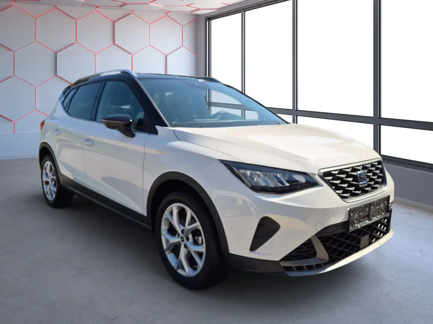 SEAT Arona 1,0 Eco TSI FR Fastlane Bianco - 2