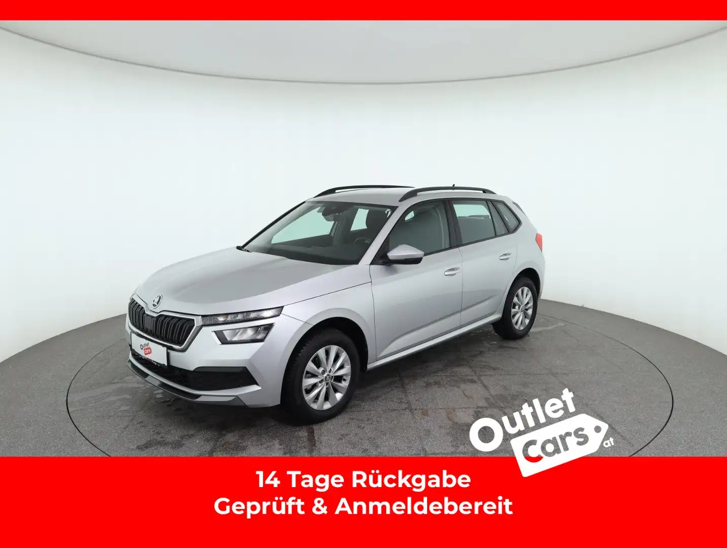 Skoda Kamiq 1.0 TSI Amb. DSG NAVI+RADAR+Virtual+KlimaA Silber - 1
