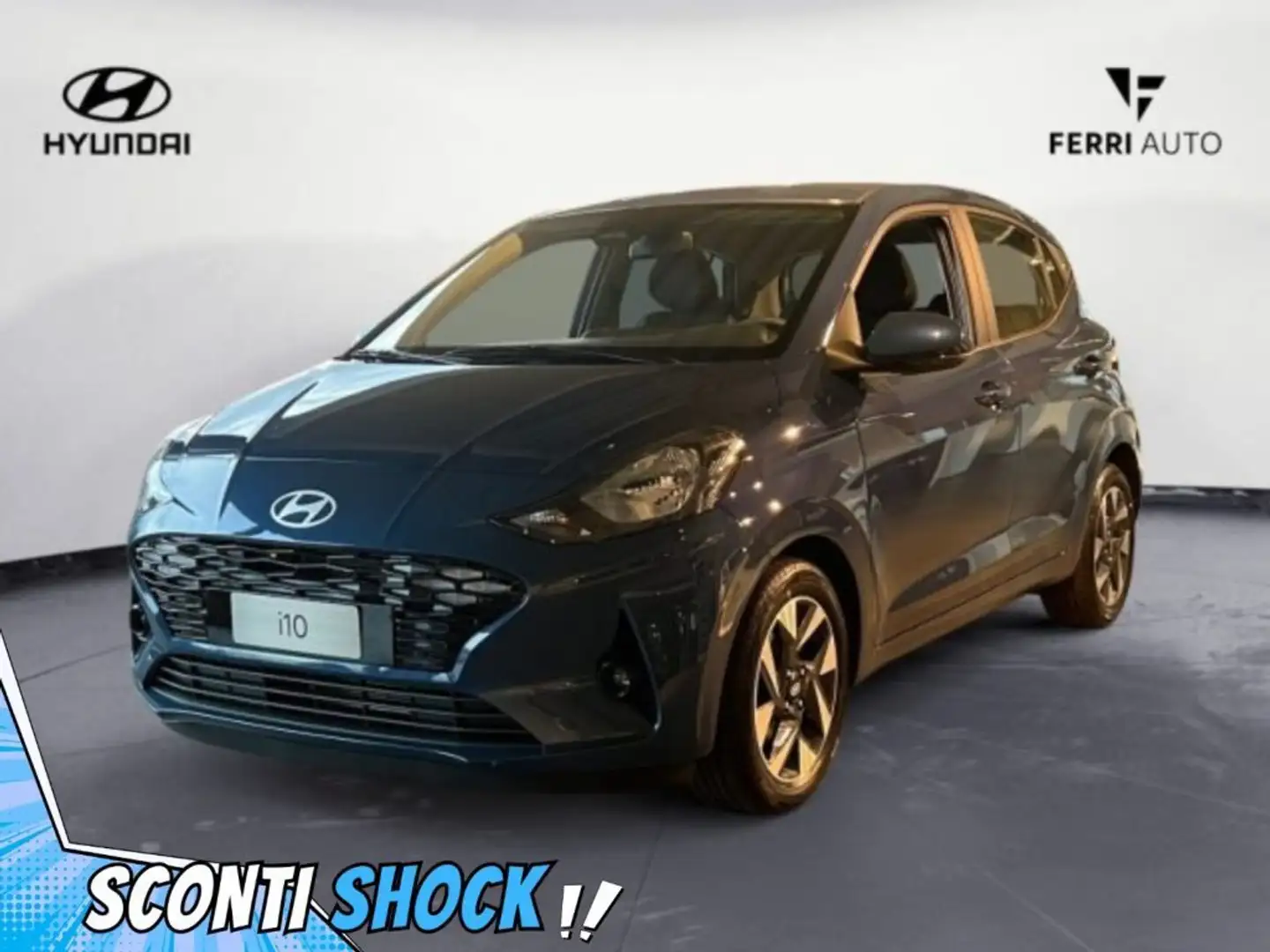 Hyundai i10 1.0 Connectline Blau - 1