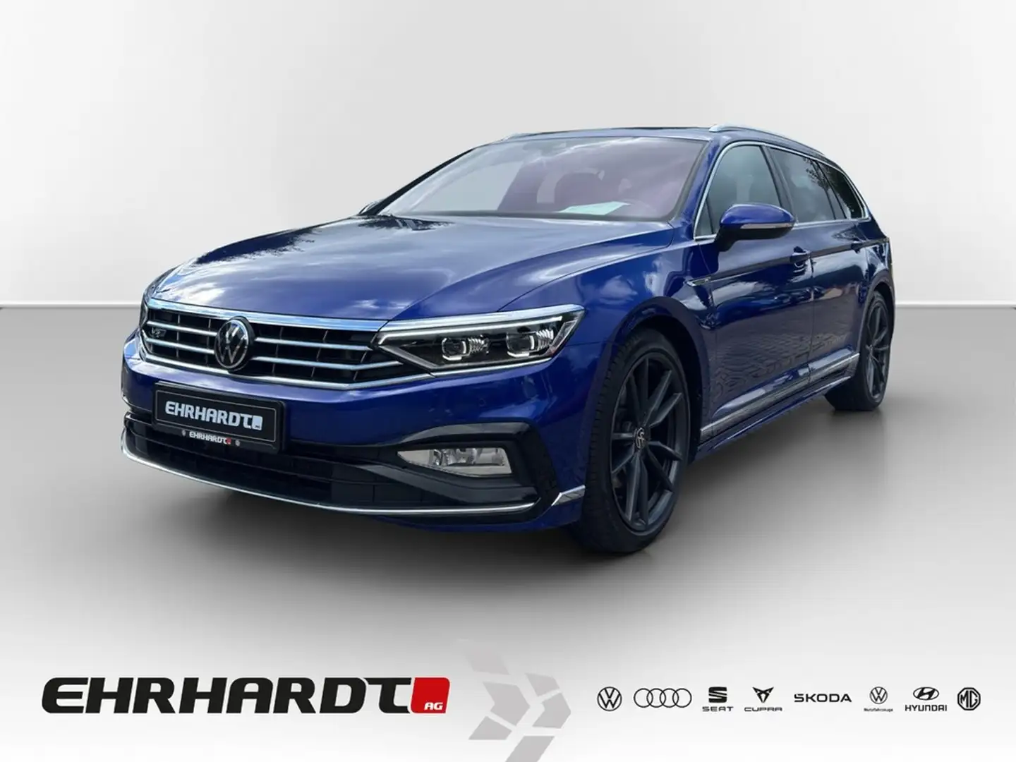 Volkswagen Passat Variant 2.0 TDI DSG Elegance R-Line AHK*IQ-LIGHT*VIRTUA... Blauw - 1