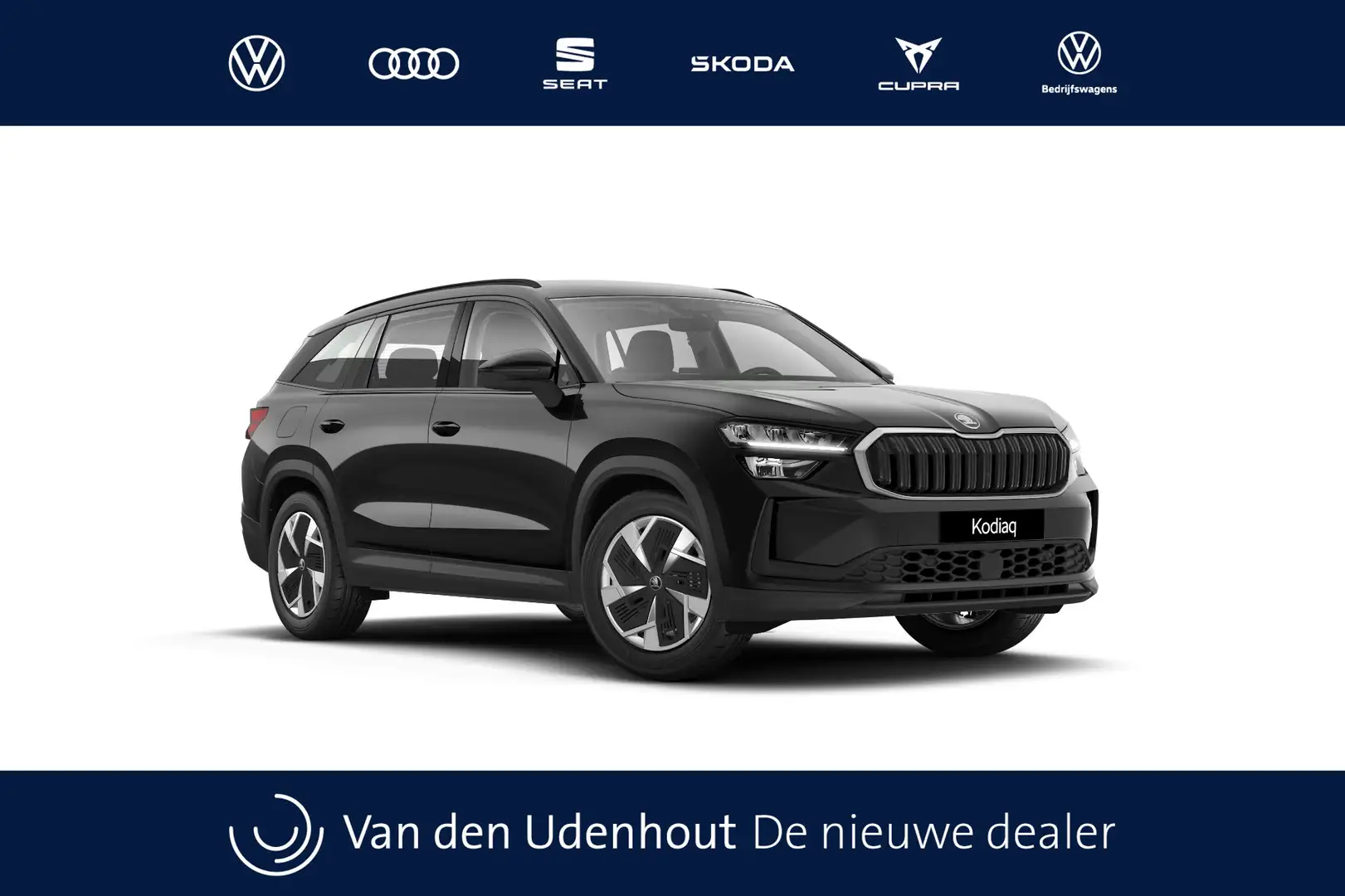 Skoda Kodiaq 1.5 TSI PHEV 204 6DSG Business Edition Automaat Zwart - 1