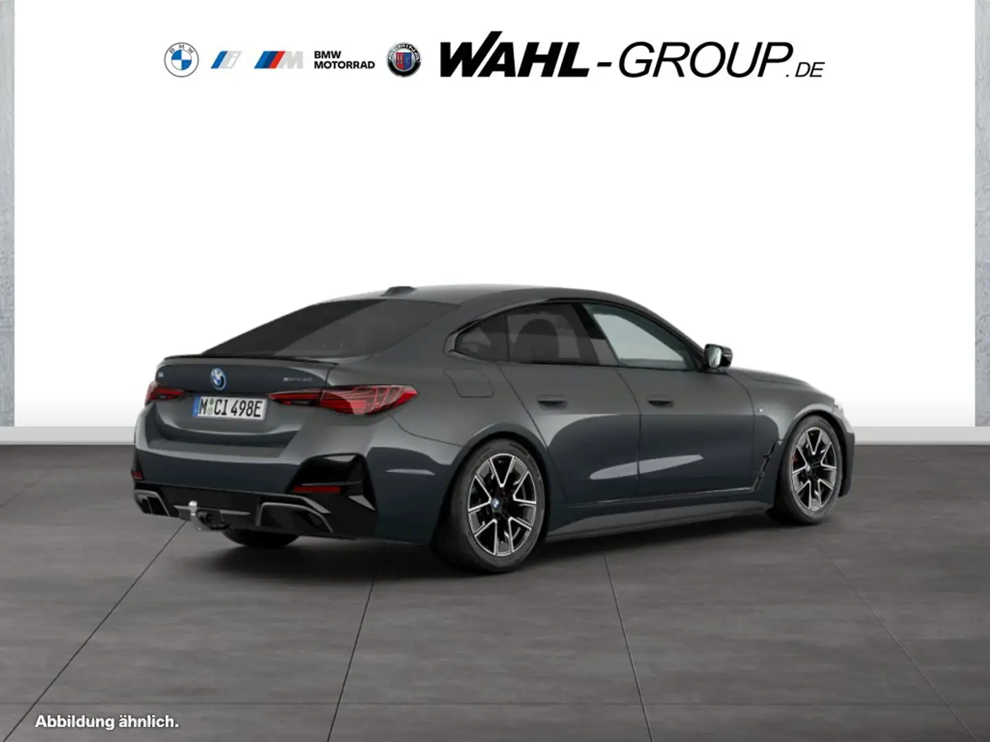 BMW i4 xDrive40 Gran Coupé M Sport Pro AHK eSitz HeadUp Grigio - 2
