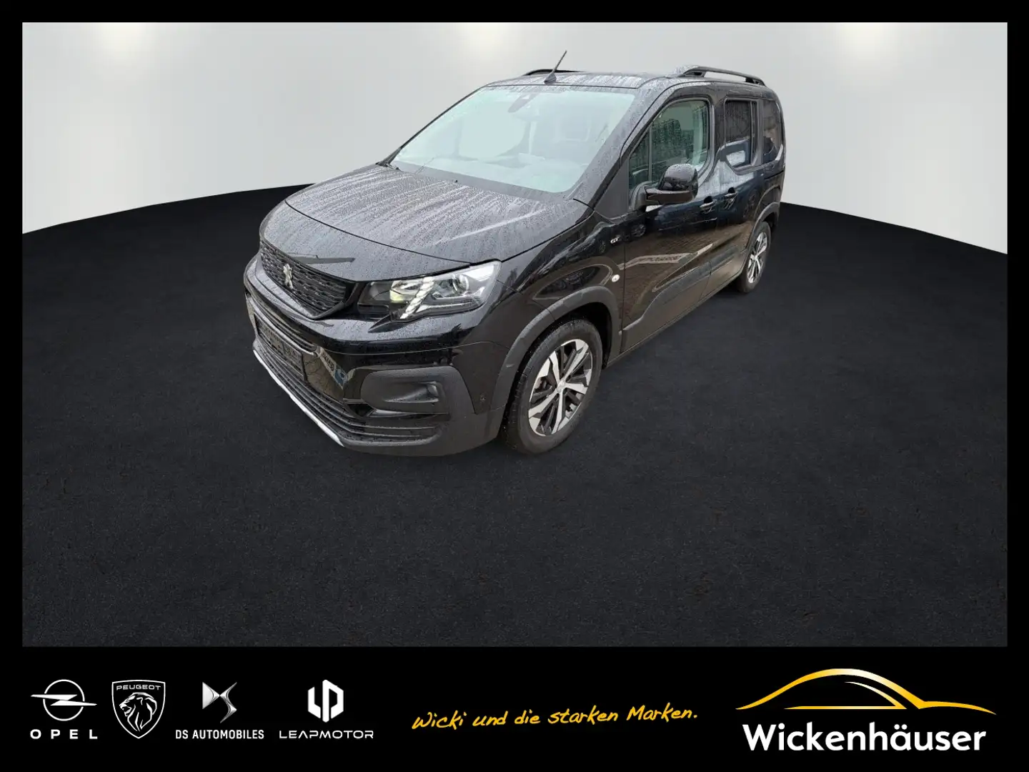 Peugeot Rifter 136 L1 Allure Elektro AHK+Navi+SHZ+Kamera Schwarz - 1