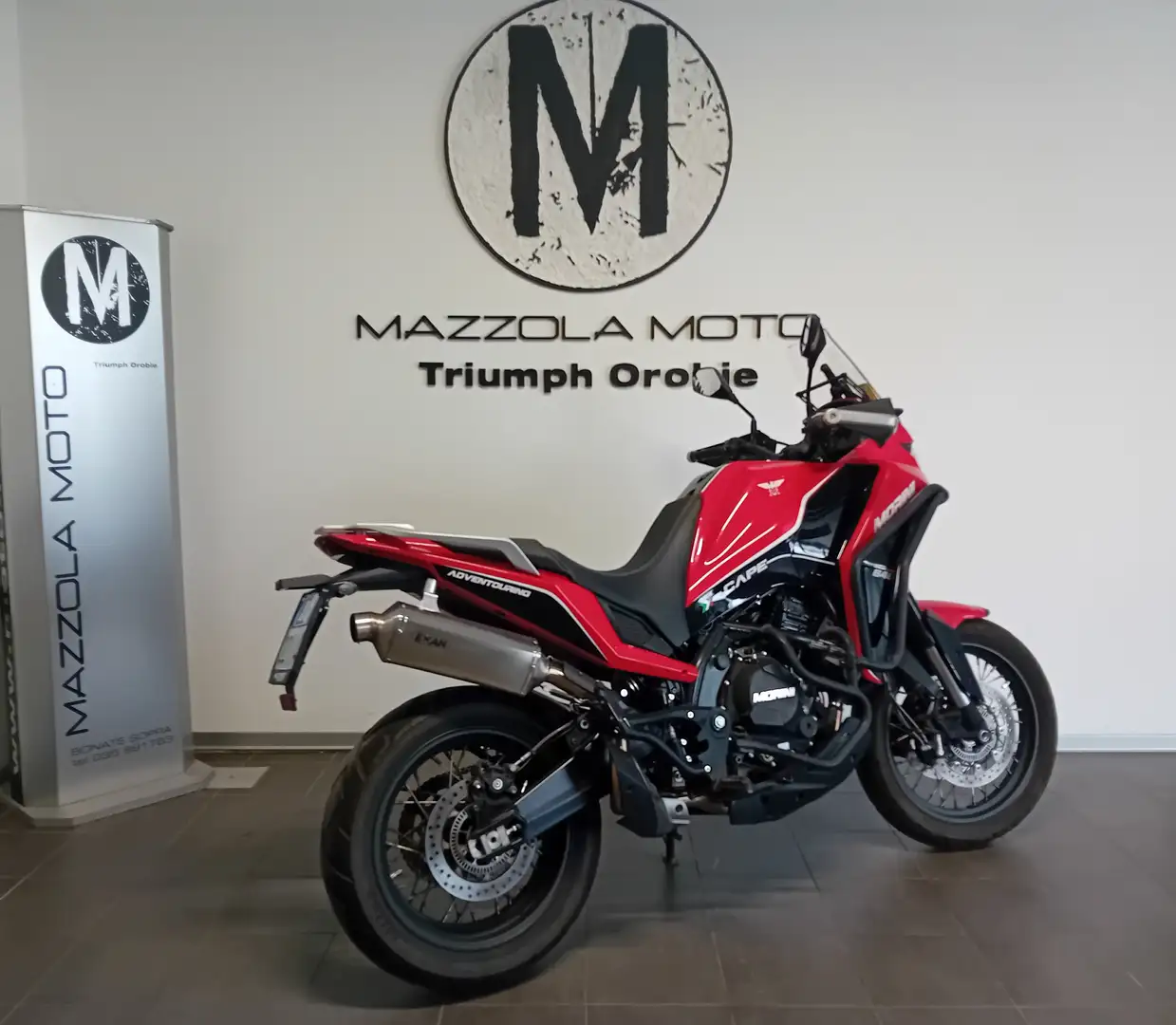 Moto Morini X-Cape 650   Depotenziata  Pat A2 Rosso - 2