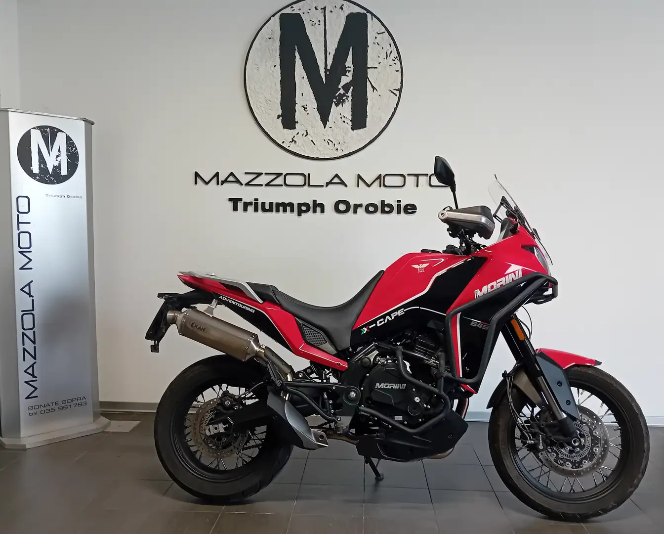 Moto Morini X-Cape 650   Depotenziata  Pat A2 Rosso - 1