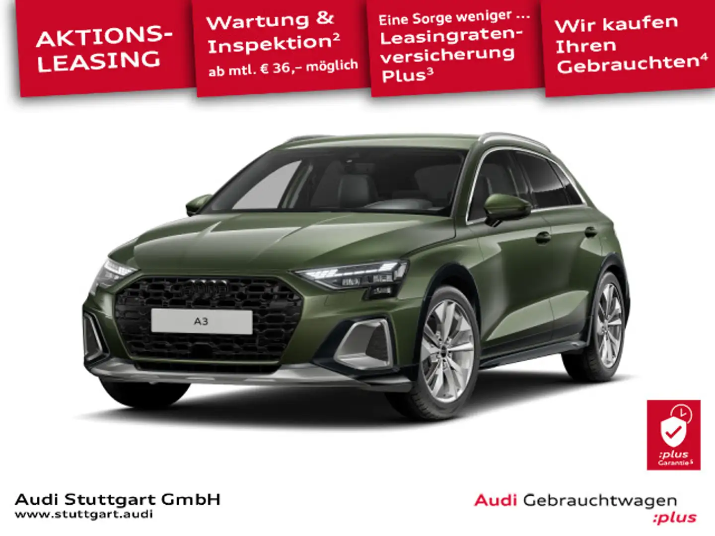 Audi A3 35 TFSI S-Tronic Grün - 1