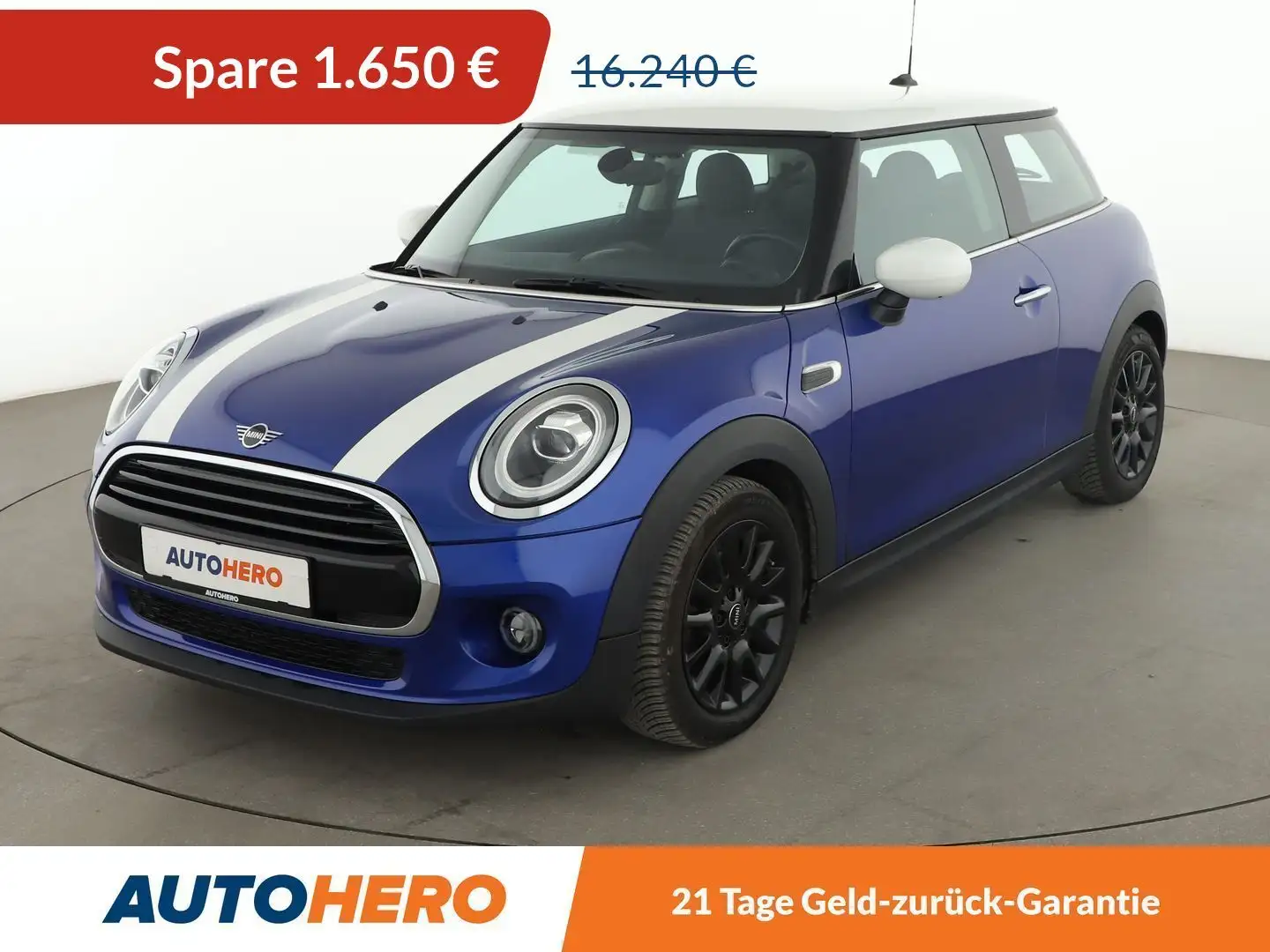 MINI Cooper Cooper *NAVI*LED*TEMPO*PDC*SHZ*KLIMA* Blau - 1