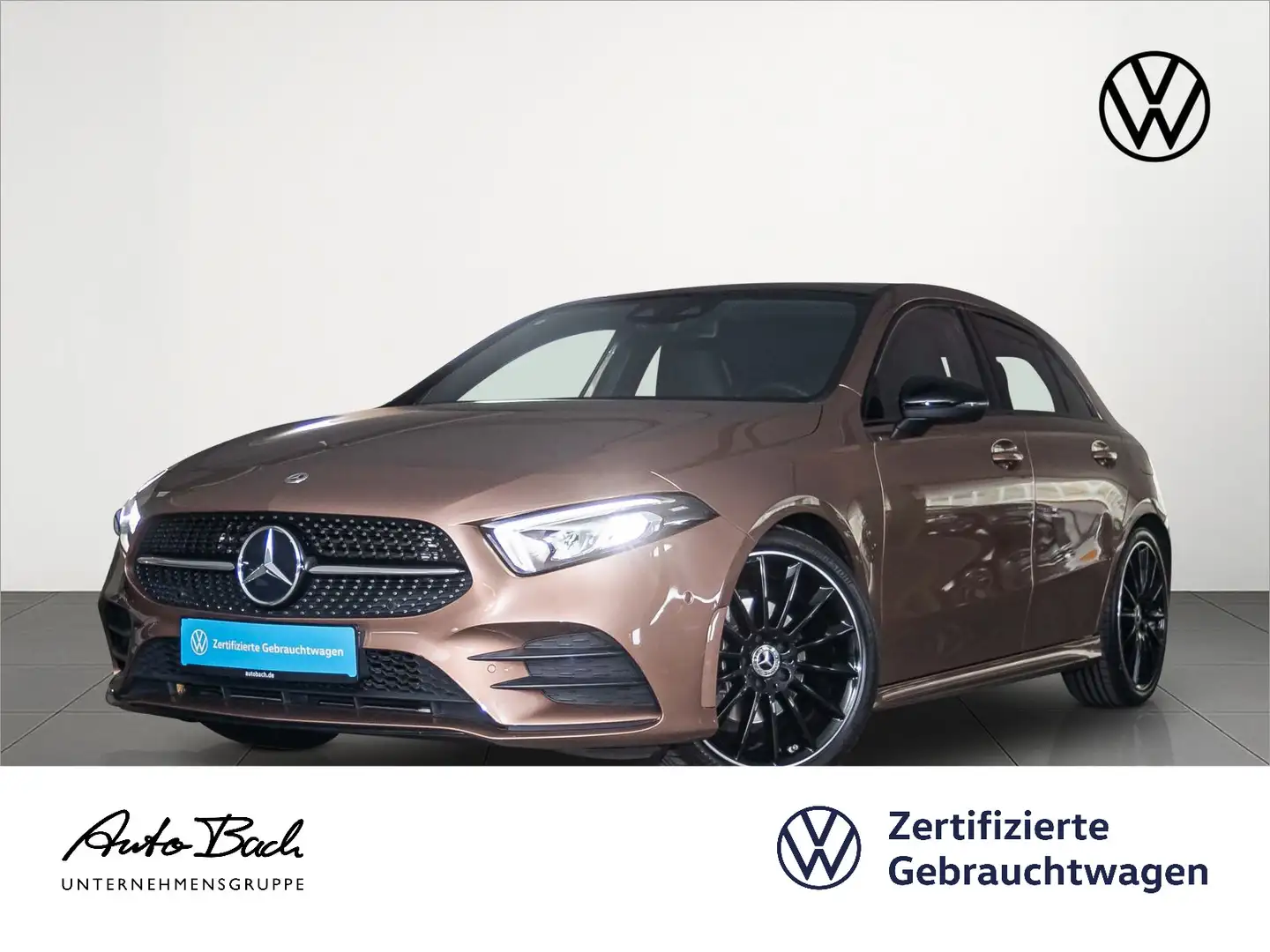 Mercedes-Benz A 200 AMG Line, LED, Panoramadach, Navi, Night-P Or - 1