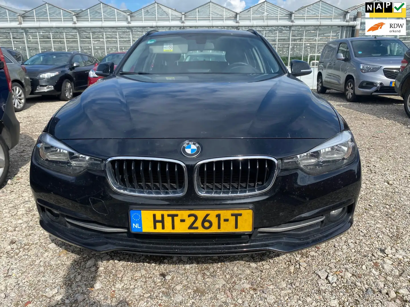 BMW 316 3-serie Touring 2015 * 316d Corporate Lease Sport Zwart - 1