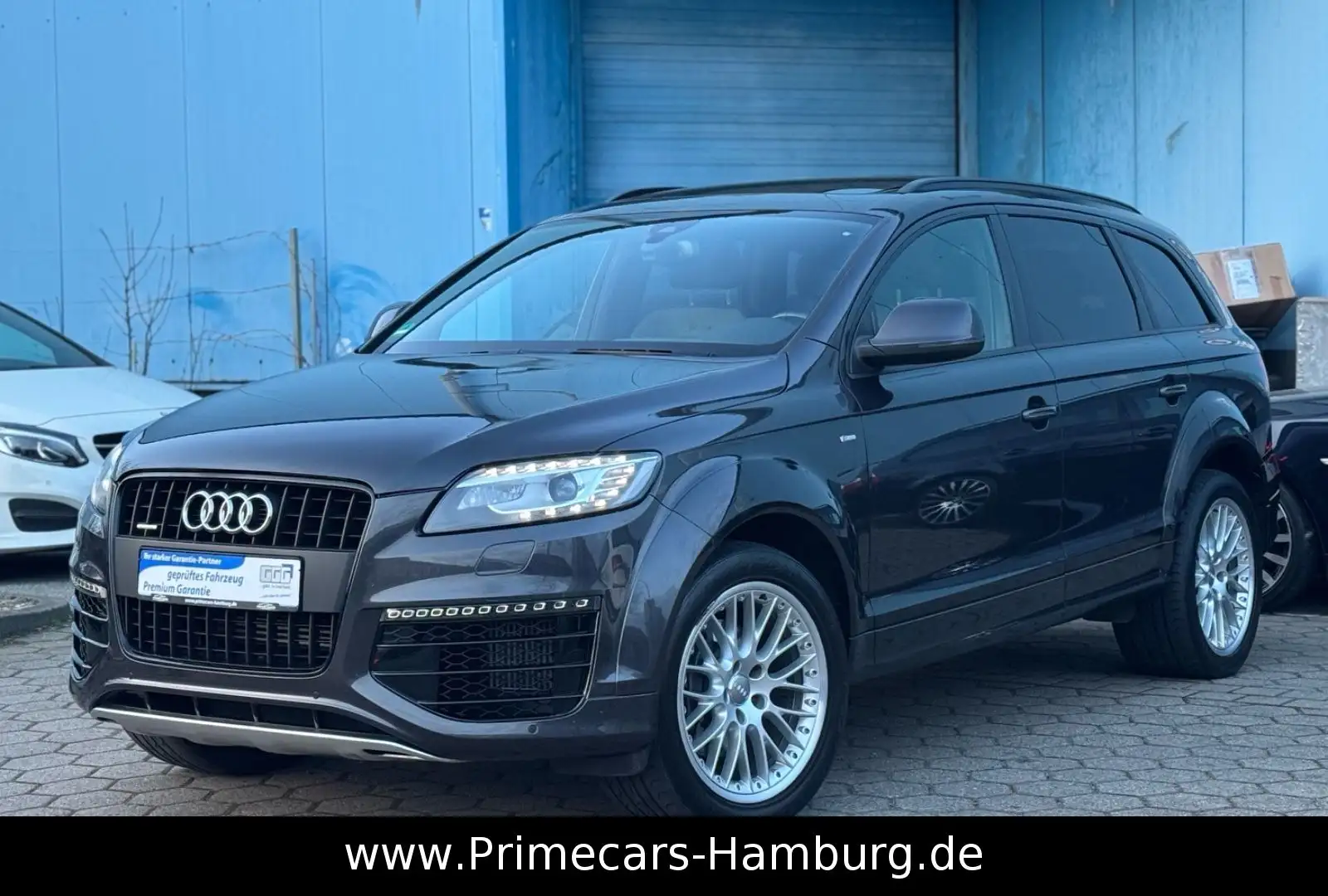 Audi Q7 3.0 TDI Quattro S-Line|V12-Optik|6-SITZER|MMI Gri - 1