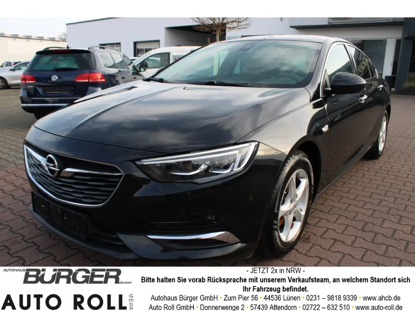 Opel Insignia B Grand Sport Navi Leder LED 8-Fachbereift Apple C Schwarz - 1